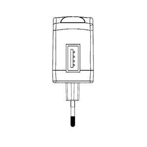 Adaptateur secteur médical mural FRM06-S07-EU 6W 6V 1A EU avec port de sortie USB - Product Image 3