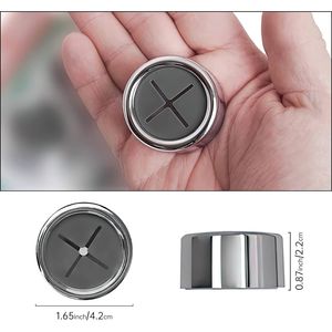 Set di 3 Ganci Premium per Asciugamani da Cucina con Finitura Cromata, Facile Installazione a Parete, Porta Asciugamani Adesivo - Product Image 5