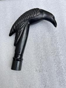 Bastón de Madera Vintage Hecho a Mano con Mango en T Negro de 36 Pulgadas, Bastón Redondo Pulido para Caminar - Decoración del Hogar para Navidad y Acción de Gracias - Product Image 4