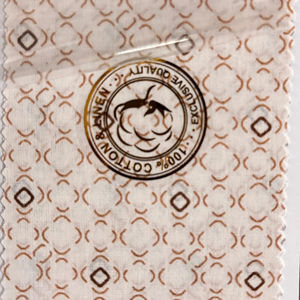 Tela de Sarga de Algodón Orgánico Directo de Fábrica, Acabado Suave Sostenible, Calidad de Exportación para Camisas, Diseño Estampado para Prendas - Product Image 1