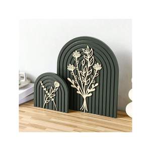 Letrero Decorativo de Madera MDF para Colgar en la Pared, Arte de Pared Interior para Sala de Estar, para el Hogar - Product Image 1