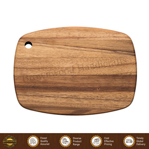Meilleurs Planches à Découper et à Servir en Bois d'Acacia |   Ustensiles de cuisine en bois de qualité alimentaire provenant d'un grossiste indien authentique - Product Image 2
