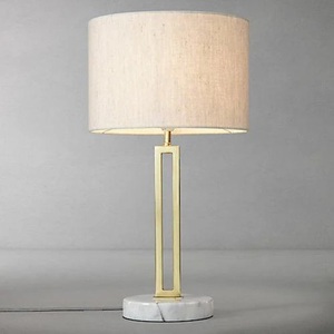 Modern Marble Accent Lamp Featuring Minimal Geometric Structure Warm Ambient Glow And Premium Decorative Styling - Product Image 2