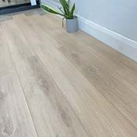 Parquet stratifié en bois HDF imperméable de haute qualité pour l'exportation, 8 mm et 12 mm, avec système de clic, surface mate, ODM OEM