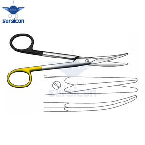 Ciseaux Kaye 15 cm / 6 pouces, à lame courbée, dentelés, Super Cut TC, ciseaux chirurgicaux pour une coupe de précision et une utilisation professionnelle - Product Image 5