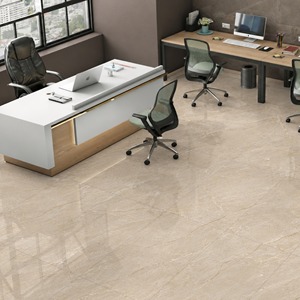 Carreaux de sol et de mur en porcelaine marron Phoenix modernes, finition mate, résistants aux acides, résistants à l'usure, épaisseur 8,5 mm, dalles intérieures pour villa - Product Image 1