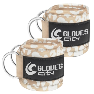 Guantes City de Alta Resistencia, Protección Profesional, con Correa de Tobillo, Accesorios para Máquinas de Cable, Acolchados de Neopreno, Antideslizantes, Transpirables, Unisex - Product Image 2