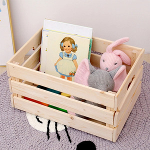 Hot <b>Sale</b> New Solid <b>Wooden</b> <b>Crates</b> Packaging Boxes Cheapest Price Premium Quality Natural Wood Container <b>Crate</b> - Product Image 6