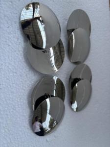 Silver Plated Brass Conchos Metal Button <b>Studs</b> for Leather <b>Bags</b> Belts Craft Decor-Carved Engraved Armour Angel Style Letterpress - Product Image 2