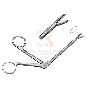 Pinzas Nasales Etmoidales Takahashi de Acero Inoxidable, Pinzas Quirúrgicas ENT para Etmoidectomía y Cirugía Nasal de SurgiRight - Product Image 3