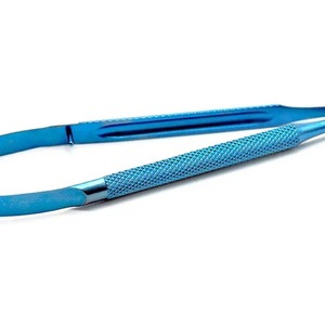 Ciseaux microchirurgicaux ophtalmiques, porte-aiguille corneen en titane et acier inoxydable, manuel, haute qualité, instrument de classe I CE - Product Image 2