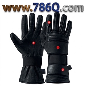Tactical Wrist and Hand Protection Palm Safety Knuckle Leather Lightweight <b>Touch</b> <b>Screen</b> <b>Gloves</b> - Product Image 1