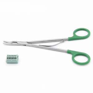 Pince à clips Hemolok en acier inoxydable, applicateur manuel, pince chirurgicale avec poignée en plastique pour la chirurgie générale - Product Image 5