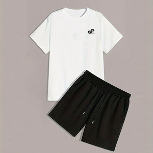 ชุดกางเกงขาสั้นลำลองสำหรับผู้ชาย น้ำหนักเบา สวมใส่สบาย เหมาะสำหรับวิ่ง ออกกำลังกาย ท่องเที่ยวกลางแจ้ง ฤดูร้อน หรือใส่ในชีวิตประจำวัน - Product Image 1