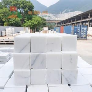 Bloques de Mármol Blanco de Vietnam para Azulejos de Baño Elegantes y Pisos Interiores, Superficie Pulida Duradera, Material de Piedra Natural - Product Image 3