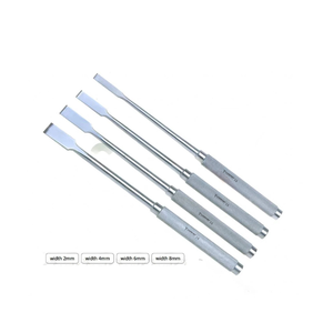 Juego de 4 Cinceles para Hueso de Alta Calidad, Instrumentos Quirúrgicos de Acero Inoxidable para Cirugía Ortopédica de Columna Vertebral, con Certificación CE e ISO - Product Image 1