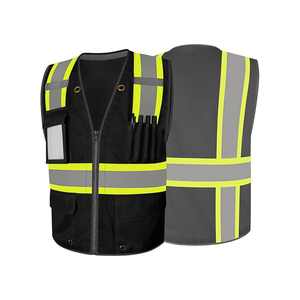 Chaleco de Seguridad Impermeable ANSI Clase 1 para Hombre, Reflectante, Alta Visibilidad, Bolsillos, Logotipo y Colores Personalizados, Ropa de Trabajo Cómoda - Product Image 6