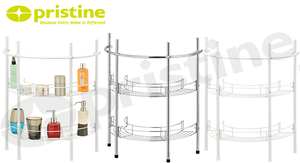 Fabricant OEM d'accessoires de salle de bain et de meubles de rangement pour la maison, étagère d'angle extensible en métal pour évier de cuisine, vente en gros eBay Taïwan - Product Image 6