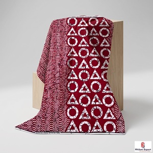 High Quality African Wax Print Cotton Fabric Custom Fashion Wedding Event Wear OEM ODM Textile Manufacturer - Product Image 2