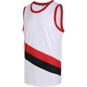 <b>Light</b> Blue Mesh Basketball Jersey Sleeveless Crew <b>Neck</b> Breathable Regular Fit Unisex Adult Sport Apparel - Product Image 3