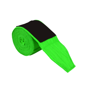 Vendas elásticas de boxeo de 5 m en verde neón, vendas profesionales de soporte para muñeca para entrenamiento de MMA y Muay Thai. - Product Image 6
