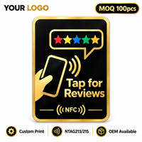 Carte NFC en PVC pour le marketing sur les réseaux sociaux, promotion commerciale, Instagram/Facebook, code QR, paiement activé, fonctionnalité Tap to Follow, balise NFC