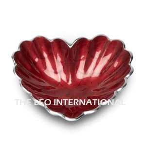 Cuenco Decorativo Japonés de Aluminio, Forma Redonda, Acabado Antiguo en Latón, Diseño de Pájaro en Vuelo, Estilo Moderno, Gran Venta - Product Image 4