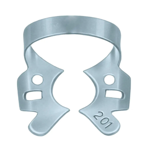 Dogmatic International No 201 Pinzas de dique de goma manuales reutilizables de acero inoxidable para molares inferiores, Instrumentos quirúrgicos dentales CE - Product Image 6