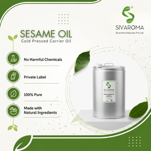 Premium Sesame Oil for Bulk Supply Suitable for Cosmetic Personal Care Hair Care Manufacturing and Private Label Solutions - Product Image 4