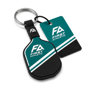 High Quality Pickleball Keychain Mini Paddle Pendant with Durable Key <b>Ring</b> Perfect for Sports Lovers Coaches and Club Members - Product Image 3