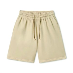 Shorts de sport pour hommes en molleton de coton et élasthanne, avec logo personnalisé, style streetwear, pour la gym et la course, en molleton bouclette, longueur 5 pouces - Product Image 1