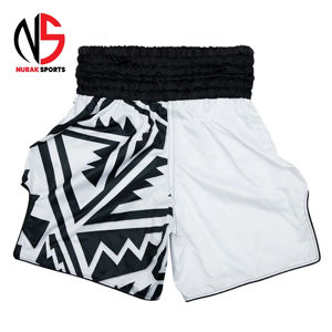 Shorts de Muay Thai pour Hommes Très Vendus – Dernier Style Entièrement Personnalisable, Anti-Plis, Matière de Qualité Supérieure, Motif Uni, Prix Raisonnable 2026 - Product Image 2