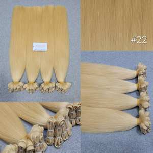 Tissage de cheveux 100% naturels, ultra-lisse, à pointes épaisses, cuticules alignées, prix usine - Product Image 6