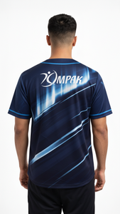 Maillot de baseball court élégant et respirant grande taille avec finition par sublimation de qualité supérieure pour le sport et le style de vie (100 % coton) - Product Image 4