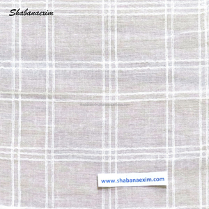 Tecido de algodão <span class=keywords><strong>material</strong></span> fio dyed lençol camisa feita à mão dobby forro tecido feito na índia - Product Image 6