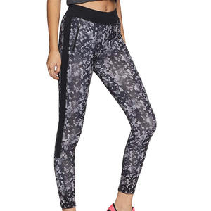 Women's High Waist Full Length Digital <b>Printed</b> <b>Leggings</b> Stretch Breathable Quick Dry Sporty Knitted Spandex Polyester Invisible - Product Image 3
