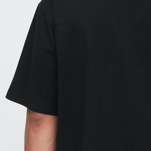 T-shirts oversize pour hommes, tissu en coton ample et élégant, respirant et confortable, streetwear urbain respirant. - Product Image 5