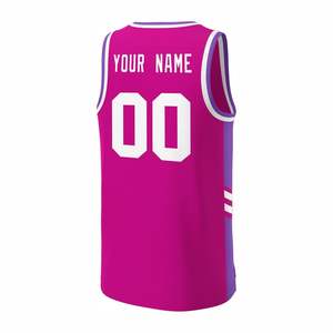 Maillots d'entraînement de basketball personnalisés par sublimation – Débardeurs sportifs décontractés respirants pour équipes – Uniformes athlétiques personnalisables avec nom et numéro – Protection UPF - Product Image 5