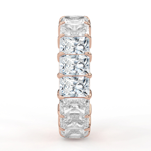 14K 18K Gold <b>Two</b> <b>Stone</b> Heart Cut Lab Grown Diamond Bypass <b>Ring</b> Contemporary Crossover Pave Accent Solitaire Engagement Band - Product Image 6