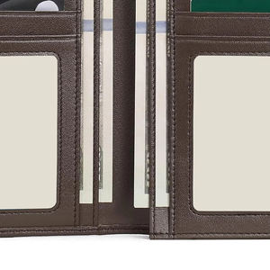 Carteras de Cuero Genuino Hechas a Mano con Hebilla para Mujer, Cartera Delgada de Alta Calidad, Cartera de Mano Estilo Western - Product Image 3