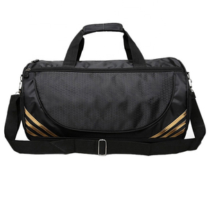 Sports Duffel <b>Bag</b> <b>Yellow</b> Nylon Duffle <b>Bag</b> with Black Handles Zipper Closure Water Resistant Sports Travel Gym <b>Bag</b> All Seasons - Product Image 3