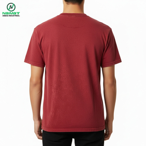 Camisetas de Hombre en Tendencia, Color Gris Jaspeado, Corte Regular, Cuello Redondo, Camisetas Casuales de Alta Calidad, Fabricante con Diseño Personalizado - Product Image 6