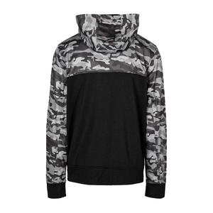 Hoodie Homme Demi-Zip à Blocs de Couleurs, Nouveau Style, Personnalisable, en Polyester et Coton, Haute Qualité, Meilleures Ventes - Product Image 2