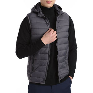 Chaleco Deportivo Casual para Hombre, Relleno de Plumón y Algodón, Cálido para Invierno, Sin Mangas, Ropa de Moda, Chaquetas para Hombre, Servicios OEM - Product Image 3
