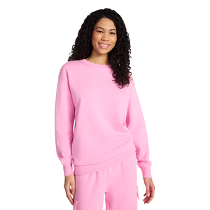 Sudadera de Punto de Manga Larga con Cuello Redondo 100% Algodón para la Temporada de Invierno, Sudadera Informal de Color Sólido para Mujer de Bangladesh - Product Image 5