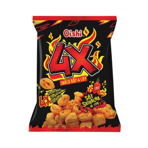 ขนมข้าวโพดโออิชิ 4 ชั้น รสพริก 32 กรัม ขายส่ง ขนมเวียดนาม - Product Image 1