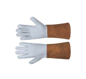 Lightweight & Flexible Cowhide TIG Welding Gloves <b>Heat</b> Resistant Safety Gloves for Delicate Work - Product Image 2