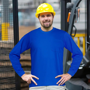 Trajes de Seguridad de Poliéster Ligero e Impermeable de Alta Visibilidad para Hombre, Camisa de Trabajo con Reflectores ANSI, Marca Mangoes Fashion - Product Image 6