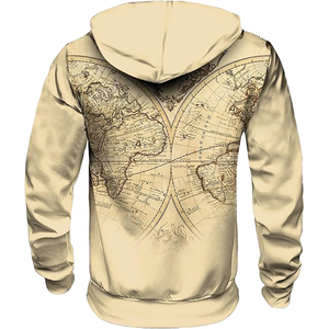 เสื้อฮู้ดบุผ้าโพลีเอสเตอร์ของผู้ชายผ้าขนแกะแห้งเร็วเป็นมิตรกับสิ่งแวดล้อมผ้า100% ฤดูหนาว - Product Image 2