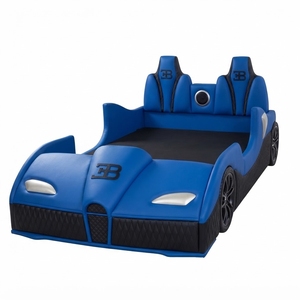 <b>Bed</b> Solid <b>Wood</b> Model Car Upholstered - Product Image 1